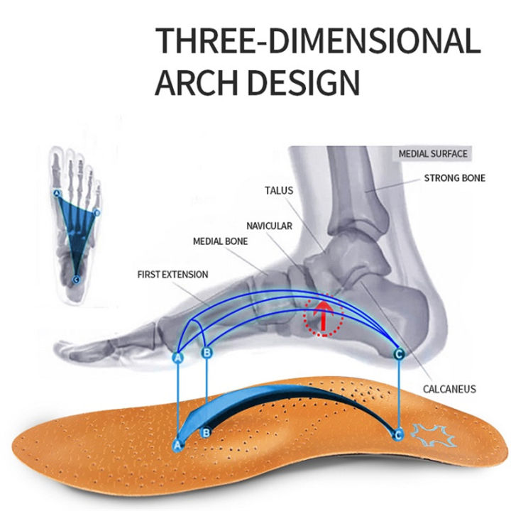 Leather%20Orthotic%20Insole%20For%20Flat%20Feet%20Arch%20Support%20Orthopedic%20PU%20Leather%20Insole%20For%20Men%20Women%20O/X%20Leg%20Corrected%20Insoles%20-%20Image%202
