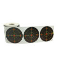 3" X 250 Pcs Black Splatter Target With Sharp Yellow Blooming Spot  Shooting Target Stickers.. 