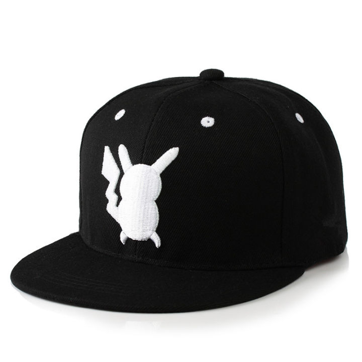 Anime%20Pikachus%20Cosplay%20Hat%20Unisex%20Adjustable%20Casual%20Baseball%20Hat%20Outdoor%20Sun%20Protection%20Hat%20Flat%20Brim%20Hat%20-%20Image%206