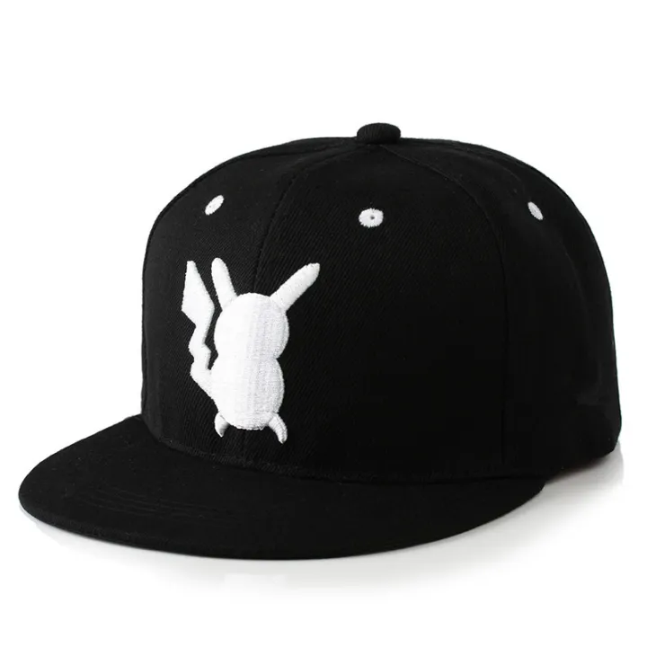 Anime%20Pikachus%20Cosplay%20Hat%20Unisex%20Adjustable%20Casual%20Baseball%20Hat%20Outdoor%20Sun%20Protection%20Hat%20Flat%20Brim%20Hat%20-%20Image%206