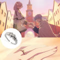 Anime Cosplay Frieren At The Funeral Ring bracelet Himmel Stark Fern Adjustable Finger Rings bangle eternal love Couple Jewelry.
