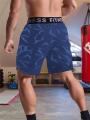 Men's sports shorts, fitness shorts, breathable and soft.