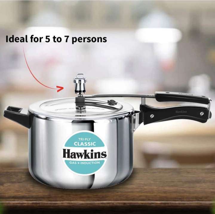 Hawkins%20Triply%20Stainless%20Steel%20Classic%20Pressure%20Cooker%20(SSTCL50)%205%20L%20Induction%20Bottom%20Pressure%20Cooker%20(Triply)%20-%20Image%202