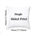 Big Hug Pattern Printed Peachskin Pillow Case Kawaii Pillowcases for Bedroom Cafe Sofa Decor Cushion Cover Home Decoration Gifts. 