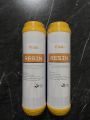 2 PCs 10 "resin water filter pack 10 inch resin water filter. 
