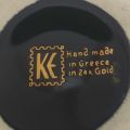 24 Carat Gold
plated greece Decorative vas handmade /KE made in Greece  Black And 24K Gold Vase
/
KE Greece 24K Gold Hand Made Vase Greek Mythology 7” Tall. 