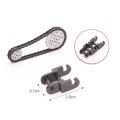 Technical Parts Chain Link Bricks 3711 14696 compatible with legoeds MOC Building Blocks Gear Tank Track Tread Motorcycle Train.