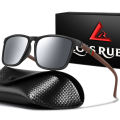 LOISRUBY Polarized Fishing Sunglasses Men Women Travel Angler Driving Cycling Male Eyewear UV400 Square Vintage with Case. 