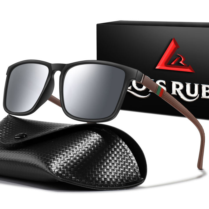 LOISRUBY%20Polarized%20Fishing%20Sunglasses%20Men%20Women%20Travel%20Angler%20Driving%20Cycling%20Male%20Eyewear%20UV400%20Square%20Vintage%20with%20Case%20-%20Image%207