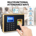 Bisofice Biometric Time Clock Attendance Machine for Employees 1000pcs Fingerprint/1000pcs Password/1000pcs ID Card 5 Languages. 
