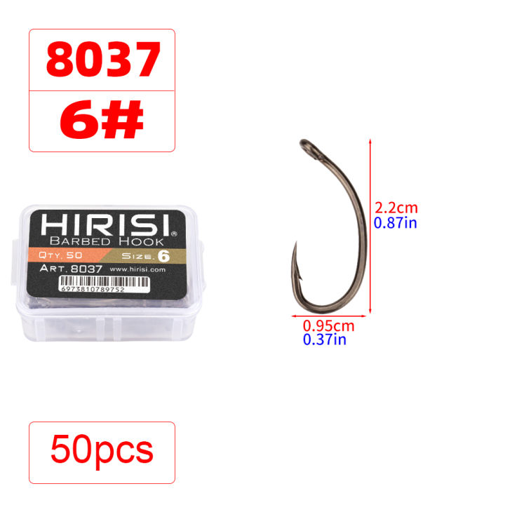 Hirisi%2050pcs%20PTFE%20Coated%20High%20Carbon%20Stainless%20Steel%20Micro%20Barbed%20Fish%20Hook%20With%20Eye%20with%20Spliceable%20Box%208037%20-%20Image%207