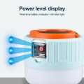 Portable Camping Light Power Bank LED Camping Lanterns Handheld Waterproof Outdoor Tent Light Rechargeable Floodlight Flashlight. 