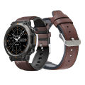 22mm Leather Strap Watchband for Zeblaze Ares 3 Pro Smart Wriststrap Quick Releas Bracelet for Vibe 7 Pro Watches Accessories. 