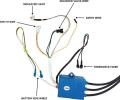 Instant geyser ignition circuit. 