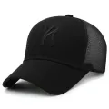 Spring And Summer New Hat Men's Summer Mesh Shade Baseball Cap Tennis Hat Outdoor Casual Sun Hat Korean Breathable Cap. 