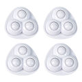 Self Adhesive Swivel Caster Wheels 360 Degree Free Rotation Small Wheels No Noise for Trash Can Bottom Kitchen Small Appliances. 
