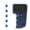 Handheld Flipper Zero RFID Duplicator Card Reader 125KHz EM4100 Copier Writer Programmer T5577 Rewritable ID Keyfobs EM4305 Tags. 