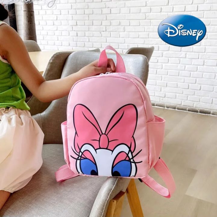 Disney Cartoon Mickey Mouse Children's Backpack Baby Girl Minnie Cute School Bag Kindergarten Birthday Gift