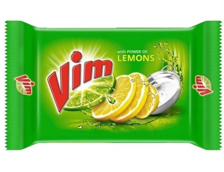 Vim Lemon Bar Dishwash Soap 150 Gm (Pack of 6)