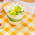 10Pcs 10Oz Disposable Mousse Cups Cake With Lid Clear Plastic Boxes Ice-Cream Dessert Picnic Pudding Jelly Dessert Yogurt Cups.