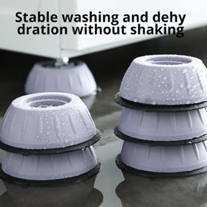 4pcs%20Non%20Slip%20Shockproof%20Cushion%20Washing%20Machine%20Universal%20Foot%20Pad%20Height%20Increasing%20Moisture%20Proof%20Refrigerator%20Pulsator%20-%20Image%205