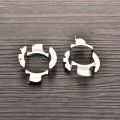 10pcs H7 Headlamp Socket Car LED Bulb Holder Lamp Base Adapter D101 - Vehicle Lighting Accessory.