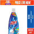 Rin Liquid Detergent 800ml. 