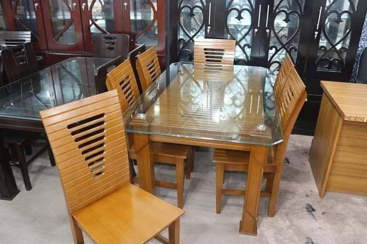 Segun Wood Glass And Wood Kitchen Table Simple Glass Segun Wood