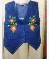 Beautiful Embroidery Work Short Koti For girls. 