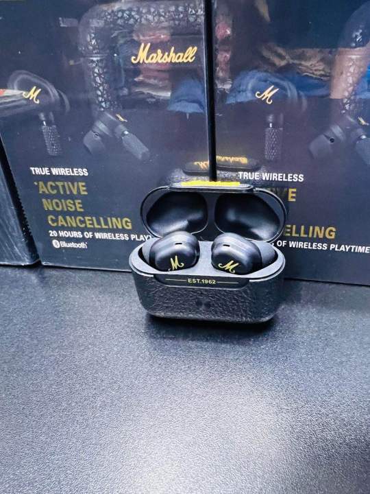 Marshall%20Motif%20Monitor%20ii%20Wireless%20Bluetooth%20Earbuds%20Headphone%20Headset%20Earbuds%20A%20Grade%20-%20Image%205