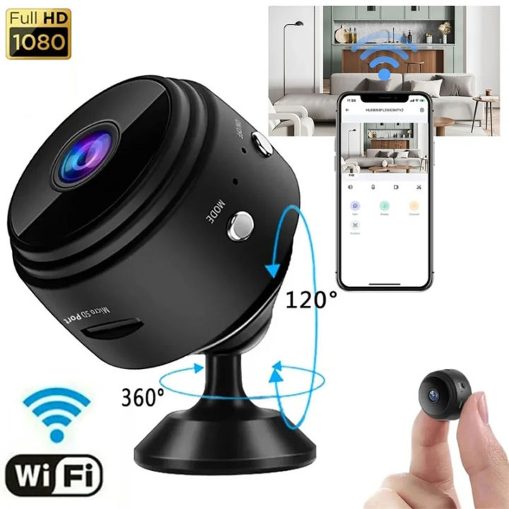 New A9 Camera WiFi 1080P HD Voice Recorder Wireless Mini Camera Video