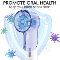 Toothbrush Dustproof Covers Caps Compatible with Braun Oral B Replacement Heads & iO Series Electric Toothbrush Head Protector.