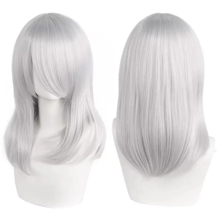 QQXCAIW%20High%20Quality%2040cm%20Medium%20Cosplay%20Wig%20With%20Bang%20Black%20Blond%20Pink%20Red%20Blue%20Purple%20Heat%20Resistant%20Synthetic%20Hair%20Wigs%20-%20Image%206
