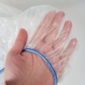 Disposable transparent motorcycle jersey PE film bicycle cover rainproof dustproof battery car cover.