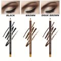 12pcs black/borwn/dark brown eyebrow pencil sharpener Eyebrow Pencil with Sharpener eyebrow line lasting.