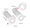 Motorcycle Handlebar Grips For Royal Enfield Bullet/Meteor/Classic 350 500 Interceptor 650 Continental GT 535 Himalayan 411 400.