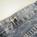 Lightning Waist Buckle Adjustment Waist Circumference Changed to Small Pin Fixed Buckle.