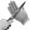 Level 5 Cut Proof Stab Resistant Wire Metal Glove Kitchen Butcher Cuts Gloves for Oyster Shucking Fish Gardening Safety Gloves. 