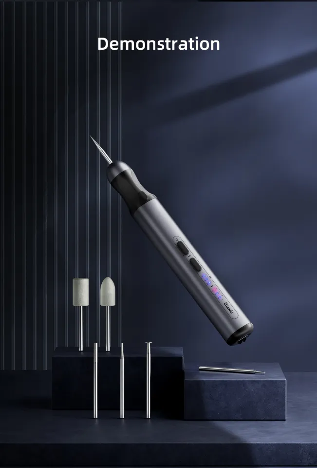 MaAnt D1 Smart Electric Grinding Pen – Mini Speed Carver For Engraving, Sharpening
