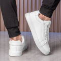 Leather Men Shoes Sneakers Trend Casual Shoe Breathable Leisure Male Sneakers Non-slip Footwear Men Vulcanized Shoes. 
