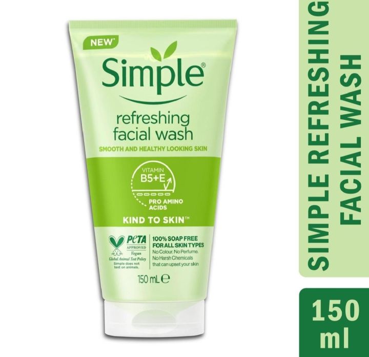 SIMPLE%20Refreshingly%20Facial%20Wash%20150ml%20UK%20-%20Image%204