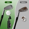 Golf Club Head Cleaning Brush, For U-shaped And V-shaped Grooves With Retractable Buckle. 