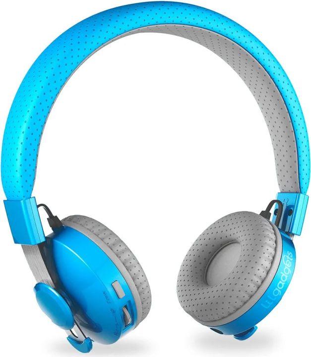 LilGadgets Untangled Pro Wireless Headphones for Kids for School, On-Ear Bluetooth Kids Headphones with Built-in Microphone
