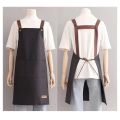 Kitchen Cooking Apron - Unisex Cute Adjustable Waterproof Canvas Aprons, Ideal for Chefs, Servers & .