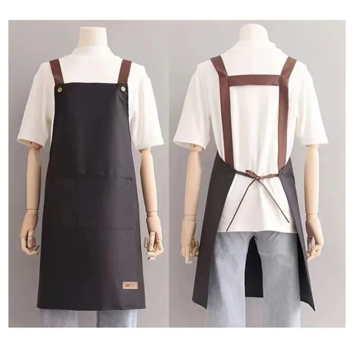 Kitchen%20Cooking%20Apron%20-%20Unisex%20Cute%20Adjustable%20Waterproof%20Canvas%20Aprons,%20Ideal%20for%20Chefs,%20Servers%20&%20%20-%20Image%206