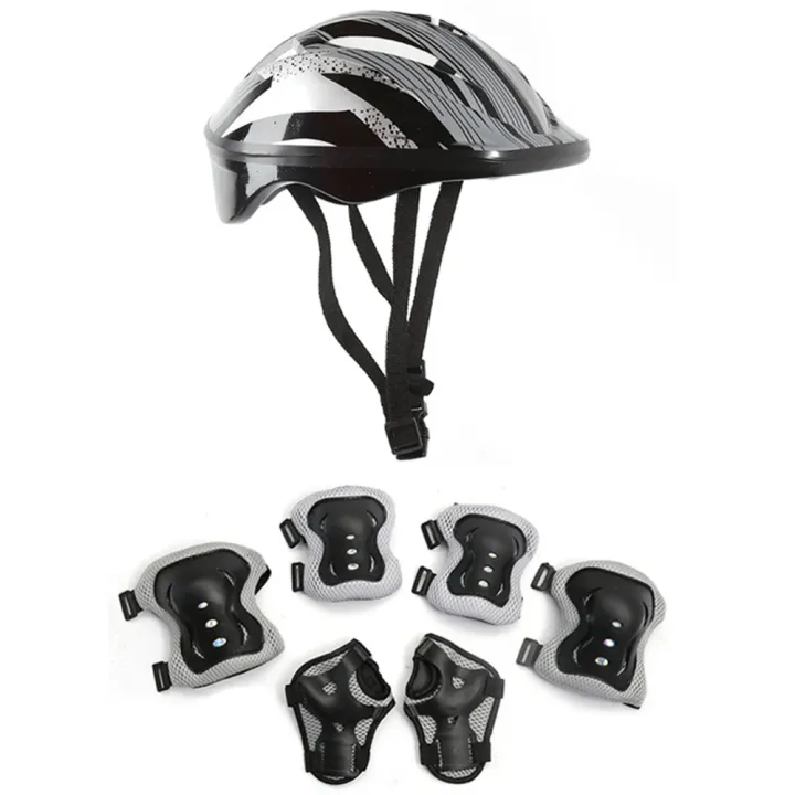 7Pcs%20Safety%20Skating%20Helmet%20Pad%20Set%20Adjustable%20Kids%20Skateboard%20Scooter%20Helmet%20Set%20Breathable%20for%20Skateboard/Bike/Skating/Cycling%20-%20Image%205