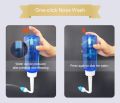 BPA-Free Nasal Aspirator for Babies, Manual Suction Nose Cleaner with 650nm Laser Irradiation, 300ml, Suitable for All Ages.