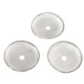 3 PCS of reusable stainless steel French filter press coffee machine, detachable mesh filter, coffee pot filter cartridge. 