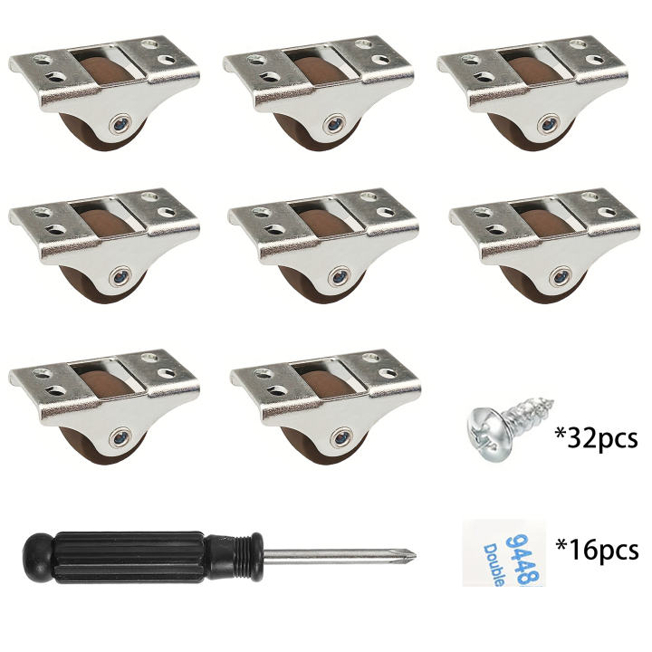 0.5%20inch%20Small%20Caster%20Wheels%20Low%20Profile%20Soft%20Rubber%20Wheel%20Rolling%20Castor%20Wheel%20Mini%20Rigid%20Silent%20Caster%20Wheel%20for%20Cart%20Drawer%20-%20Image%208