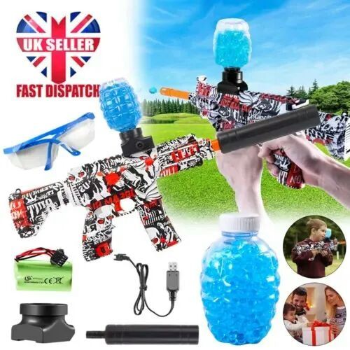 Shooting M416 Electric Gel Ball Blaster, Electric Toy Gun W/1000 Water ...